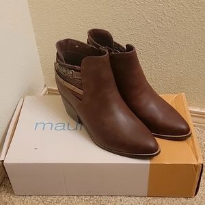 Maurices April Western Ankle Wrap Boots